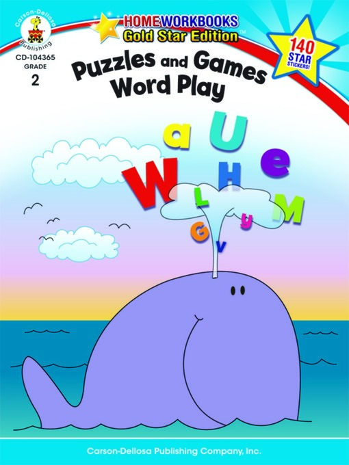 Title details for Puzzles and Games: Word Play, Grade 2 by Carson Dellosa Education - Available